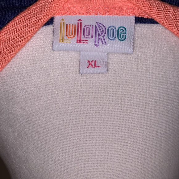 Lularoe Randy Baseball tee - Picture 3 of 3
